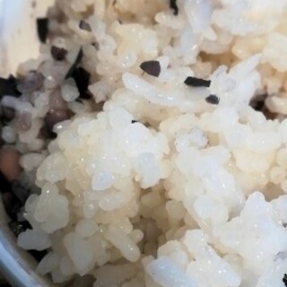 幼児食♪黒豆ごはん